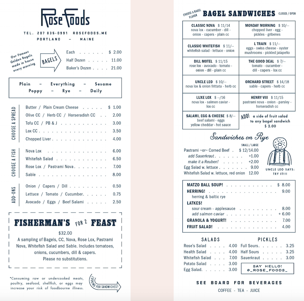 8 Essential Restaurant Menu Design Tips